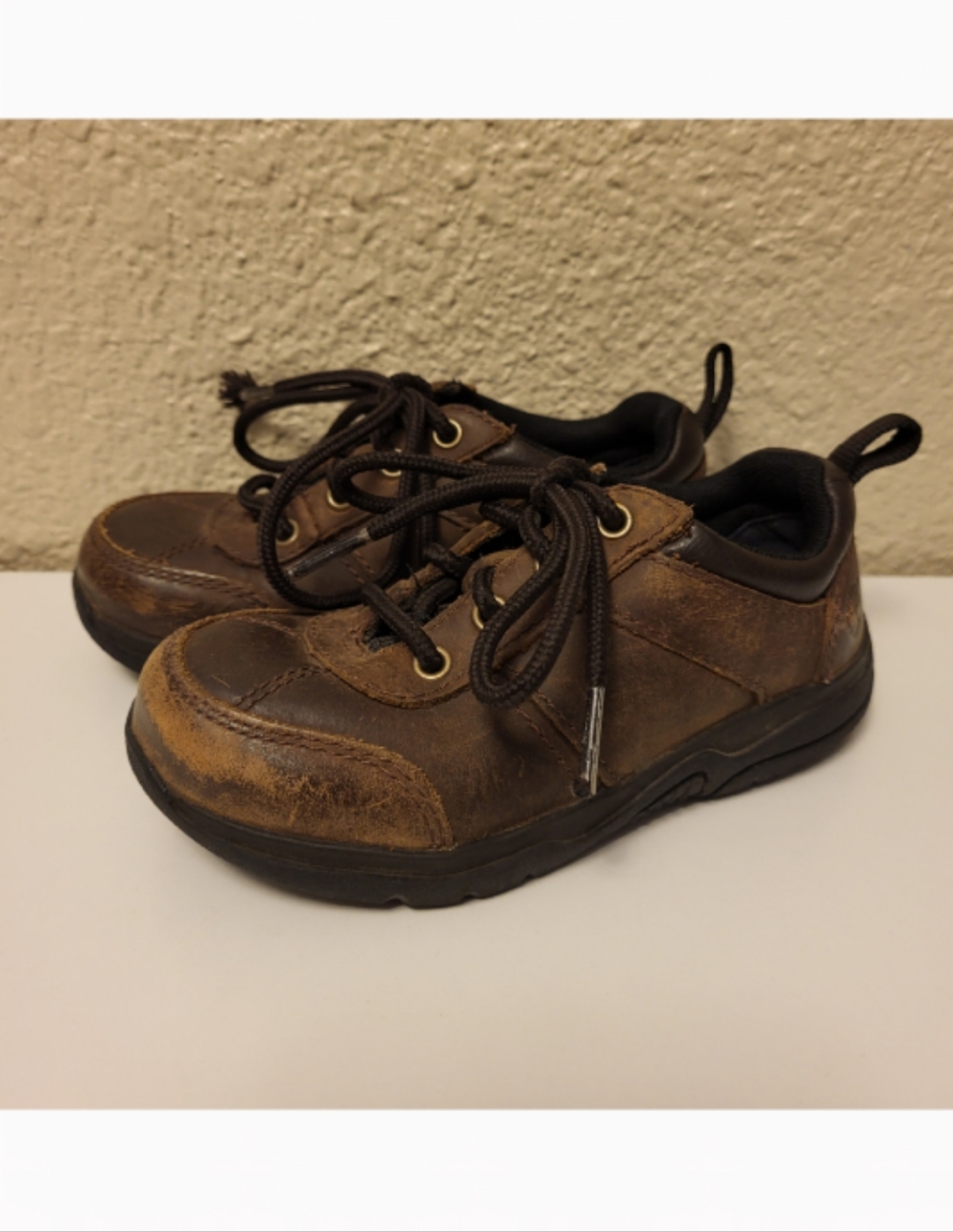Timberland Brown Lace Up Boots Toddlers Size 8